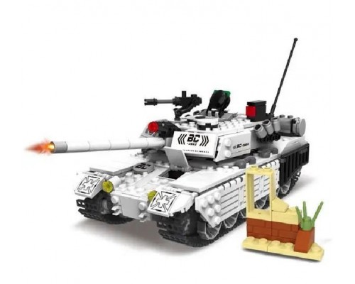 Конструктор військовий Танк 635 деталей (50019)