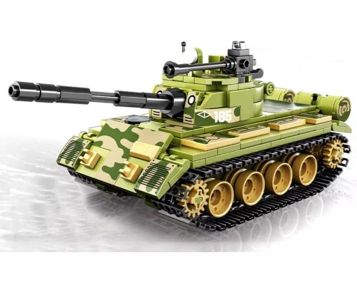 Конструктор військовий Танк Т-62, 427 деталей (22009)