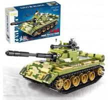 Конструктор військовий Танк Т-62, 427 деталей (22009)