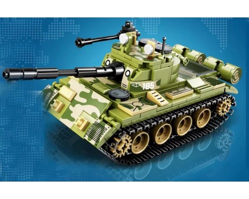 Конструктор військовий Танк Т-62, 427 деталей (22009)