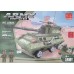 Конструктор військовий Танк на колесах 325 деталей (22604)