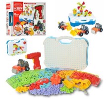 Детский конструктор на шурупах с дрелью 661-357