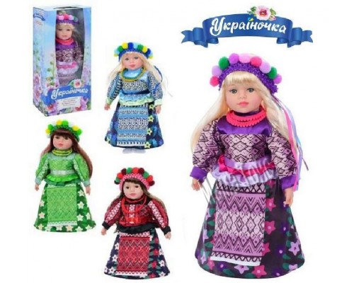 Кукла музыкальная Украиночка мягконабивная 47 см (5079)
