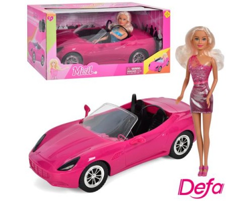Кукла с машиной 8228 Defa Lucy