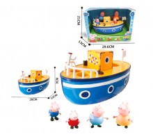 Кораблик Свинки Пеппа с фигурками (8605)