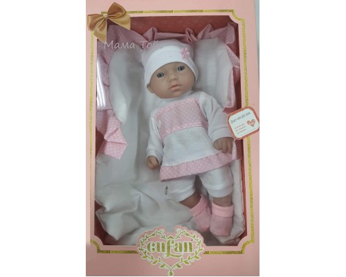Кукла пупс Baby новорожденный малыш 33 см с одеялом и соской (00799)
