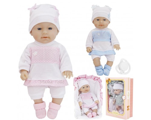 Кукла пупс Baby новорожденный малыш 33 см с одеялом и соской (00799)