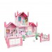 Кукольный домик с мебелью для маленьких кукол 2 вида (862-04/462-04)