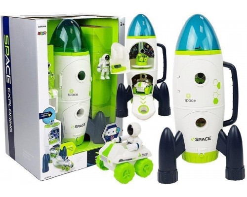 Игрушечная Космическая станция Ракета с космонавтами (80104)