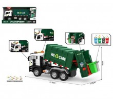 Игрушечная инерционная машина Мусоровоз. Звук, свет 31,5 см (1115)