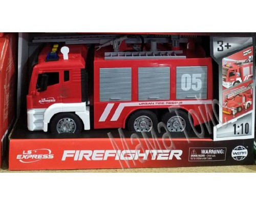 Игрушечная пожарная машина Брызгает водой, звук, свет 31,5 см (1124)