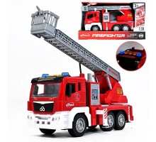 Іграшкова пожежна машина Бризкає водою, звук, світло 31,5 см (1125)