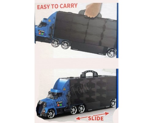 Іграшковий Трейлер гараж з машинками Автовоз 50 см. зі Звуком (1270)