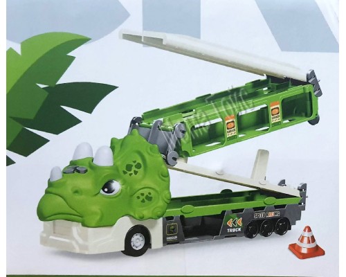 Трейлер трек Динозавр з машинками розкладається 118 см. Звук, світло (561)