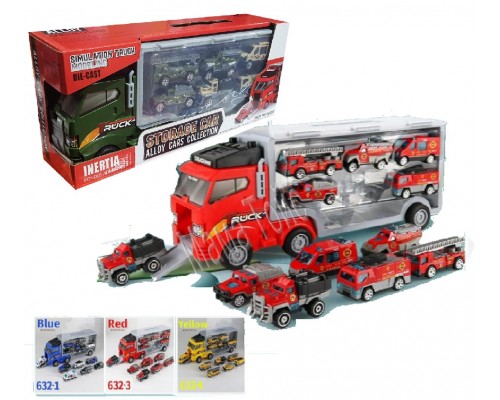 Трейлер з машинками Гараж Автовоз 35 см (632)