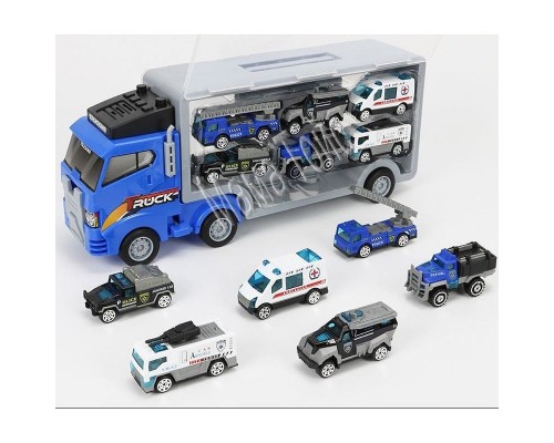 Трейлер з машинками Гараж Автовоз 35 см (632)