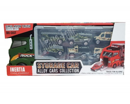 Трейлер з машинками Гараж Автовоз 35 см (632)