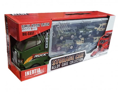 Трейлер з машинками Гараж Автовоз 35 см (632)