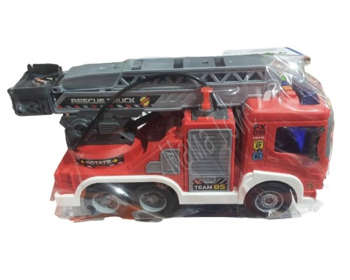 Іграшкова пожежна машина бризкає водою, зі звуком та світлом (66-3)