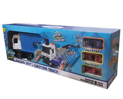 Трейлер трек с запуском раскладывается 120 см. Звук, свет (86028)