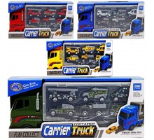 Игрушечный Трейлер гараж с машинками Автовоз (818)