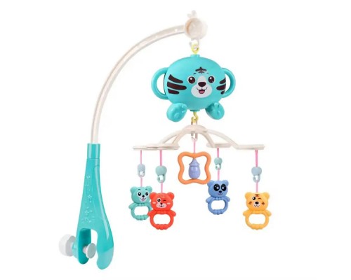 Мобиль Карусель на кроватку с музыкой и светом (668-24)