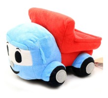 Мягкая игрушка машина Помощник (Синий трактор) 26 см