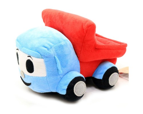 М'яка іграшка машина Помічник (Синій трактор) 26 см