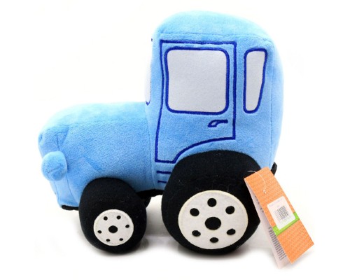 М'яка іграшка Синій трактор 25 см
