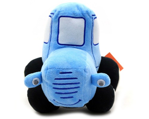 М'яка іграшка Синій трактор 25 см