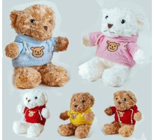 Мягкая игрушка Плюшевый мишка в кофте худи 32 см (14087)