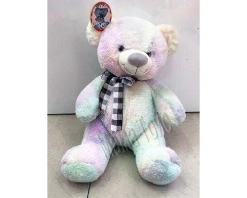М'яка іграшка ведмедик Райдужний 27 см