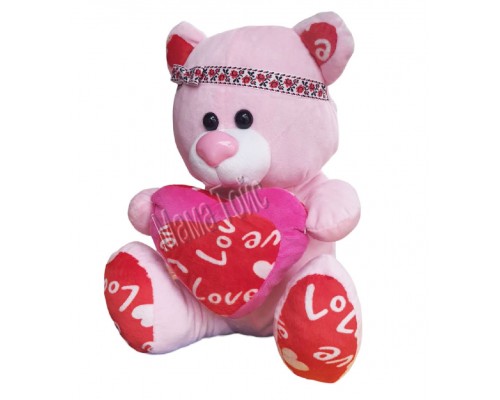 Мягкая игрушка мишка с Сердцем 35 см