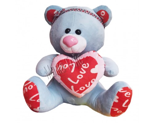 Мягкая игрушка мишка с Сердцем 35 см