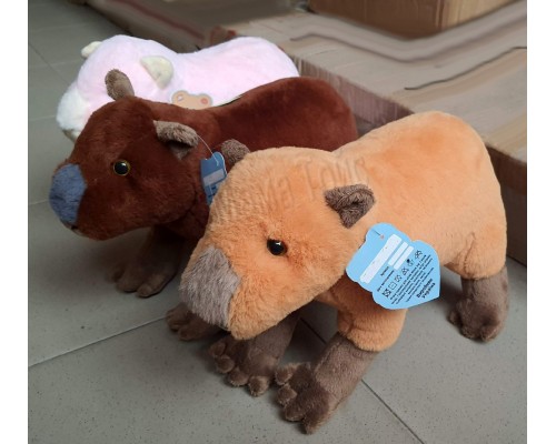 М'яка іграшка Капібара водосвинка 30 см (3 види)