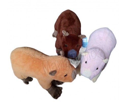 М'яка іграшка Капібара водосвинка 30 см (3 види)