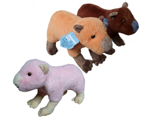 М'яка іграшка Капібара водосвинка 30 см (3 види)
