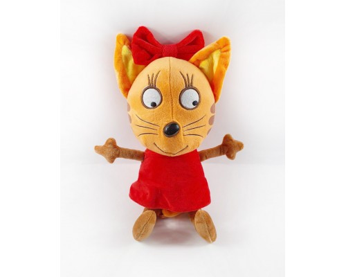 Мягкая игрушка Карамелька (три кота) 25 см