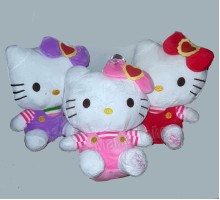 Мягкая игрушка Кошечка Хелло Китти Hello Kitty 25 см 