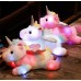 Мягкая игрушка Плюшевая Пони Единорог Светится 35 см