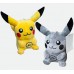 М'яка іграшка Покемон Пікачу 22 см Сірий (14740)