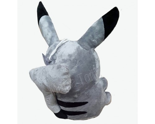 М'яка іграшка Покемон Пікачу 22 см Сірий (14740)