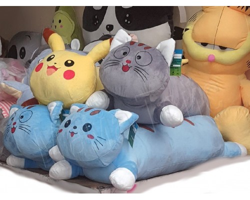 М'яка іграшка подушка Батон Покемон Пікачу 130 см