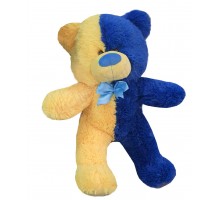Плюшевий Ведмедик прапор Україна (жовто-синій) 50 см