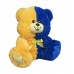 Мягкая игрушка Плюшевый Мишка флаг Украина (желто синий) сидячий 45 см