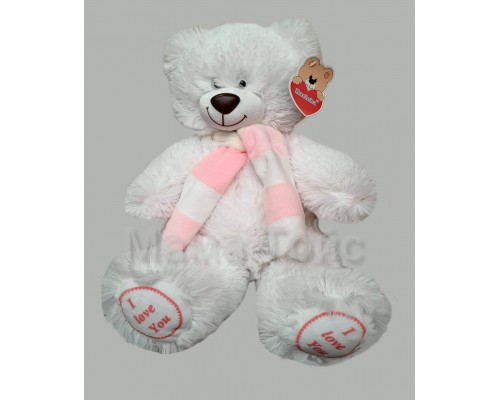 Плюшевый Мишка с шарфом Тоша 50 см