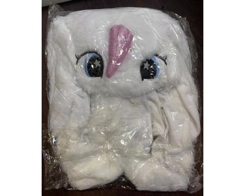 Шапка плюшевая с подвижными ушами Единорог пони