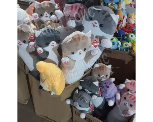 М'яка іграшка подушка Кіт Батон 50 см