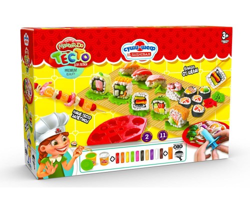 Пластилин Тесто для лепки повар Шеф суши (10-02)