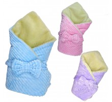 Зимний теплый конверт - одеяло, Мех Овчина - Велюр для новорожденных, конверт на выписку